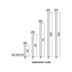 Insize Dial Depth Gauge 0-300mm x 0.01mm Range Series 2342-202