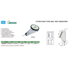 Insize Dial Test Indicator 0.8mm x 0.01mm Range Series 2399-08