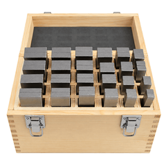 24 Pairs Parallel Steel Gauge Block Set 48 Piece 150mm Length - Twin Eagle Imports