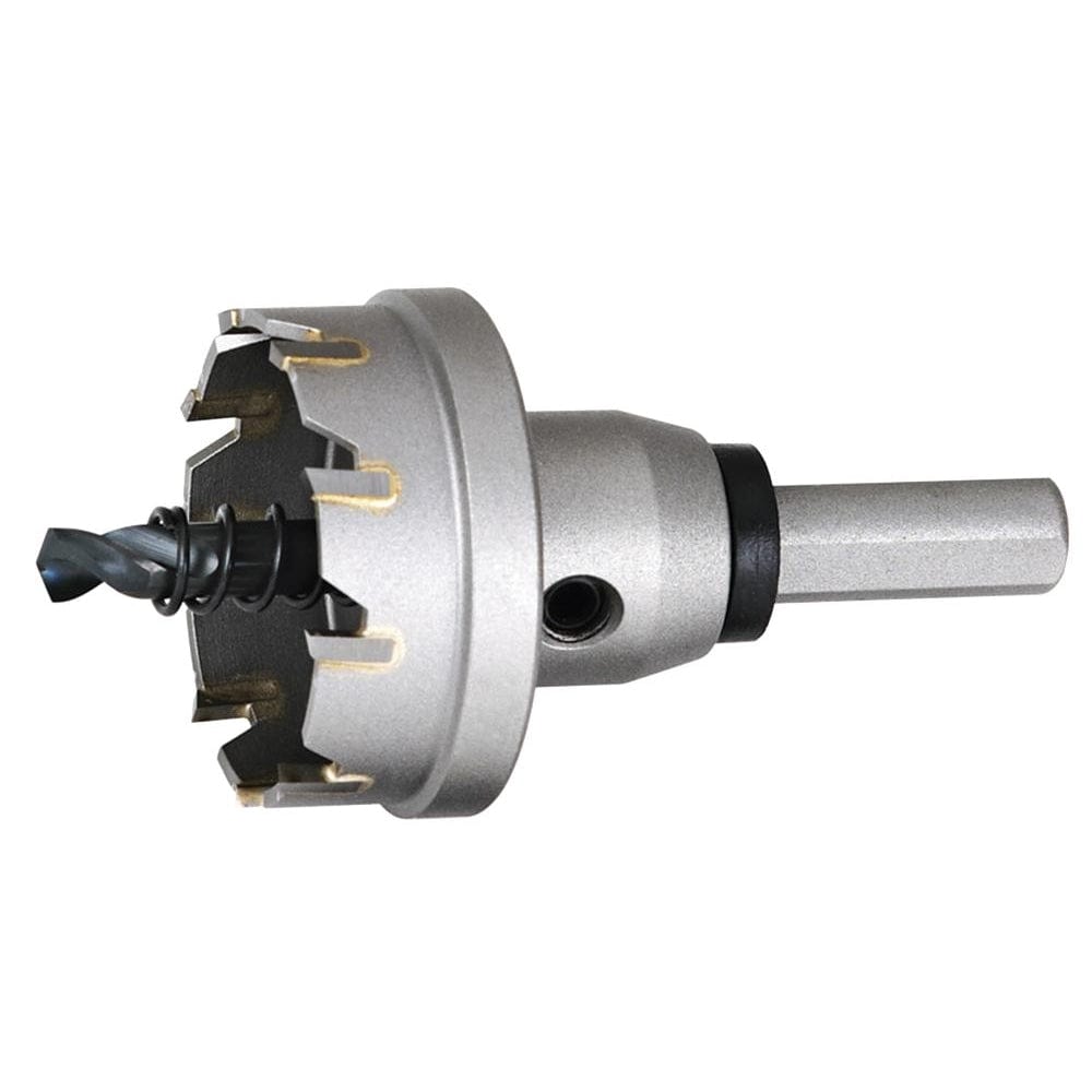 26mm Tungsten Carbide Tipped Holesaw (1/2" Shank) 50mm D.O.C - Twin Eagle Imports