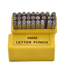 27-Piece 4mm Steel Letter Stamping Set - Twin Eagle Imports