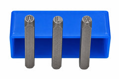 27-Piece 6mm (1/4") Steel Letter Stamping Set - Twin Eagle Imports