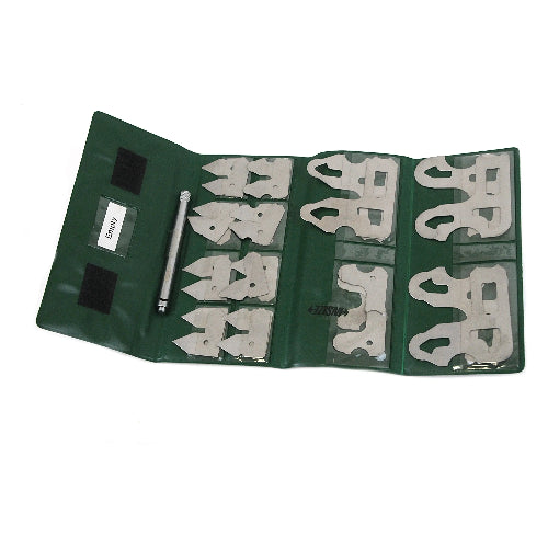 Insize Radius Gauge Set 0.010"–0.500" Range Series 4804-26E