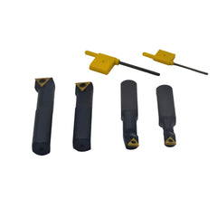 Stubby Indexable Boring Bar 4 Piece Set 18 mm Shank