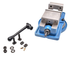 QM16100 100mm (4") Milling Machine Vice – Angle Lock with Swivel Base