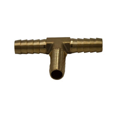 5pc 3/8" Three Way Brass Hose Barb Tee H5/16