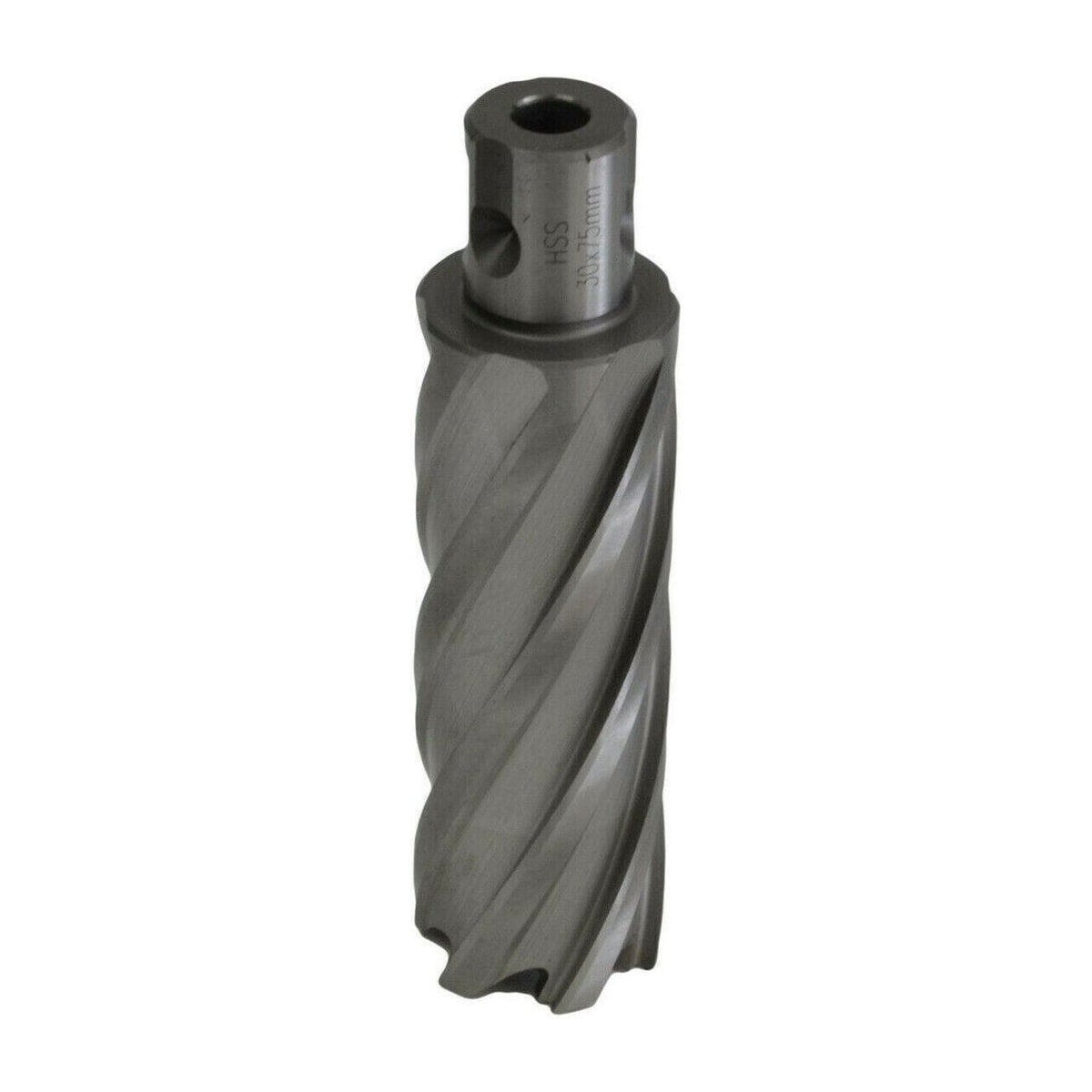 30 x 75 mm HSS Annular Broach Cutter Universal Weldon Shank Rotabroach Slugger - Twin Eagle Imports
