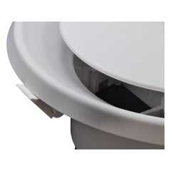 Ductsure PCD250 Plastic Round Ceiling Cone Vent Diffuser