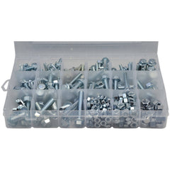 318 pc High Tensile Imperial Flange Nut and Bolt Grab Kit Assortment - Twin Eagle Imports