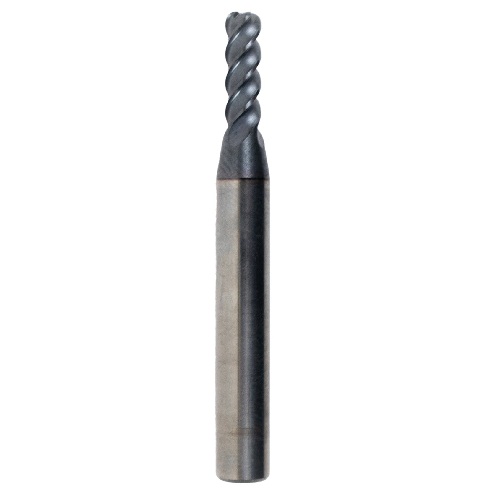 Best Carbide Short Series Corner Radius 4mm 4 Flute End Mill Nano Coated