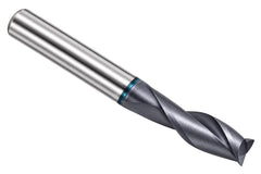 Kyocera SGS 48680 6mm 2 Flute Ti-NAMITE-A AlTiN Coated Long Carbide Square End Mill