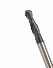 Fullerton 5.0mm 2 Flute TiAlN Coated Carbide Ball Nose Endmill - 3215 Series