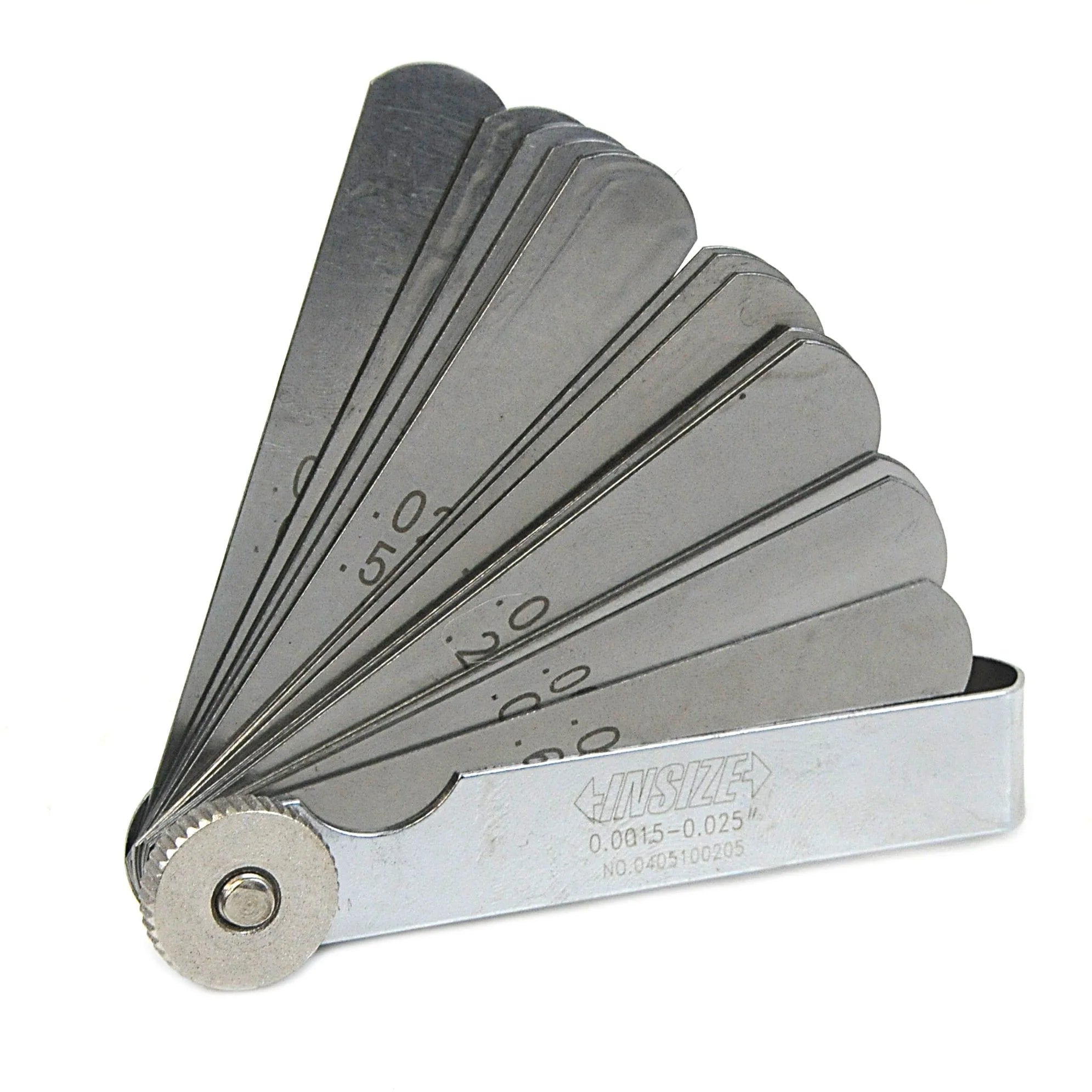 Insize Feeler Gauge Set 0.0015"-0.025" Range Series 4613-261