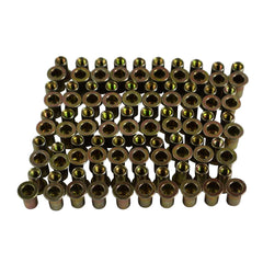 1/4 UNC Zinc Plated Steel Nutsert Rivet Nuts – Bulk Pack of 100