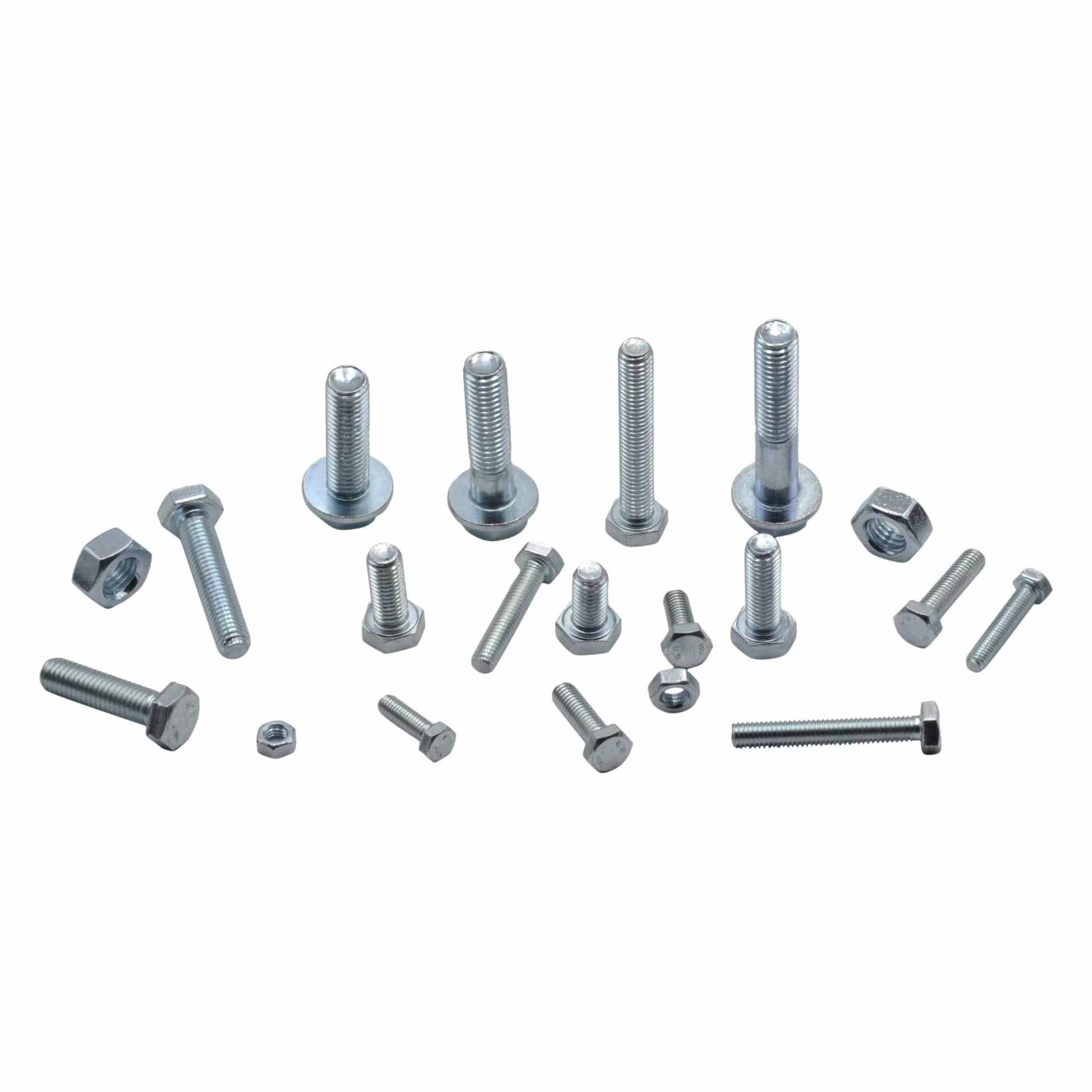 455 Piece Flange Head Bolt and Nut Grab Kit Assortment - Twin Eagle Imports
