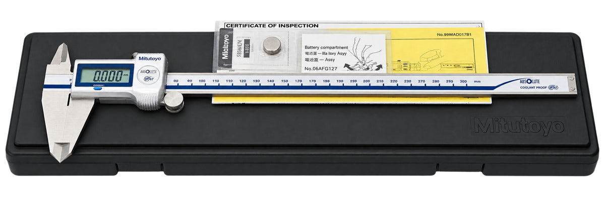 Mitutoyo IP67 Coolant Proof Digital Caliper 0-300mm Mitutoyo Series 500-714-20 (CD-P30M)