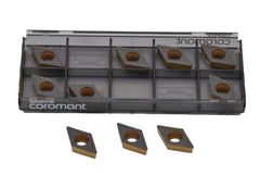 10pc Sandvik Medium Chipbreaker - Steel / Cast Iron Grade Insert - DCMT 11 T3 08-PM 4425