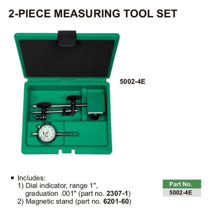 Insize 2pc Measuring Tool Kit Series 5002-4E