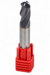 Fullerton 12.0mm 4 Flute TiAlN Coated Carbide Ball Nose Endmill - 3200 Series