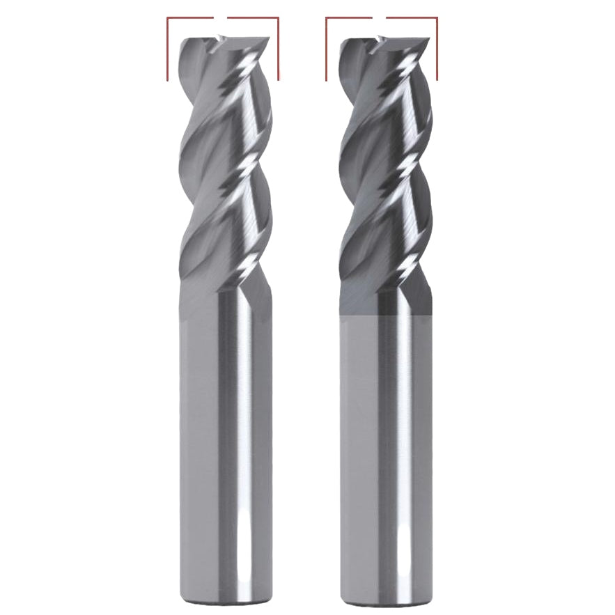 Best Carbide 5/16" 4 Flute Short Series Square End Mill – 5/16" Shank