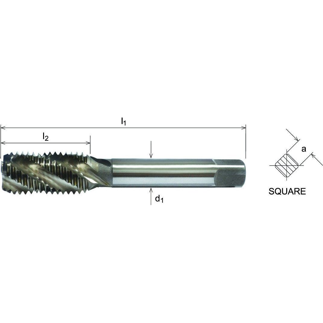 Twin Eagles  SOMTA - HSSE-V SPIRAL FLUTE TAP BSW 5/16" (STANDARD)