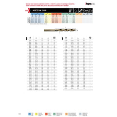 Hepyc 1–13mm HSS-Co Jobber Drill Bit Set 0.5mm Increments (25-Piece, DIN 338, Split Point)