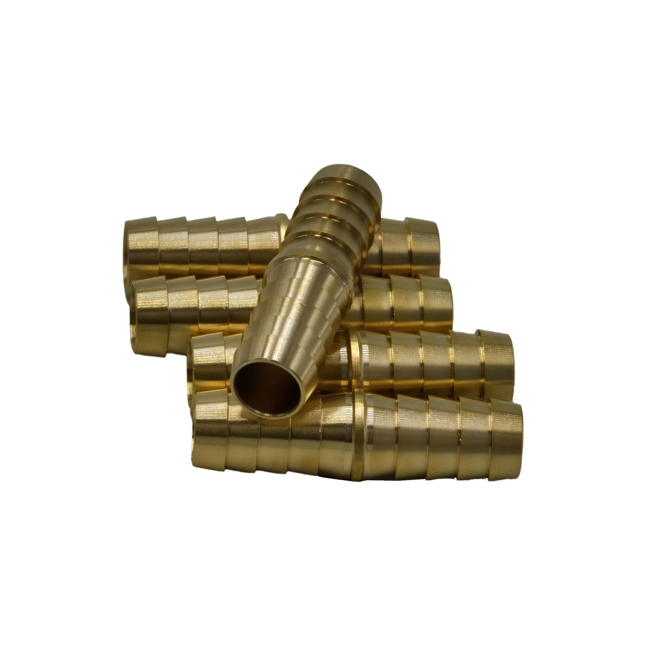 5pc 1/2" Brass Straight Hose Barb H1/2