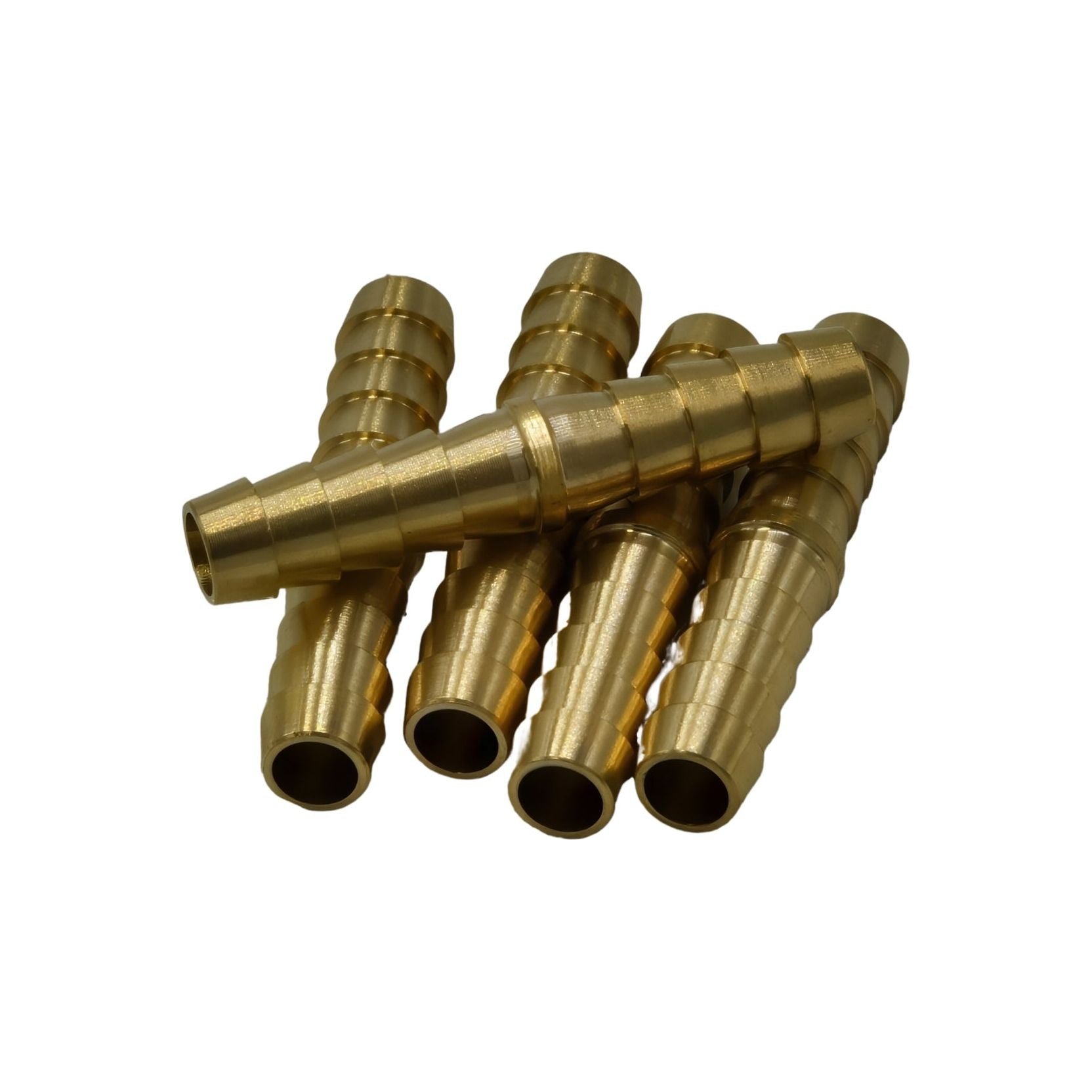 5pc 5/16" Brass Straight Hose Barb H10 Grab Kit