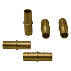 5pc 5/8" Brass Straight Hose Barb H20 Grab Kit
