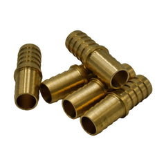 5pc 5/8" Brass Straight Hose Barb H20 Grab Kit