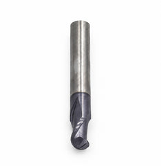Hepyc 8mm 2 Flute TiAlN Coated Solid Carbide End Mill DIN 6527S