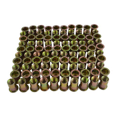 5/16 UNC Zinc Plated Steel Nutsert Rivet Nuts – Bulk Pack of 100