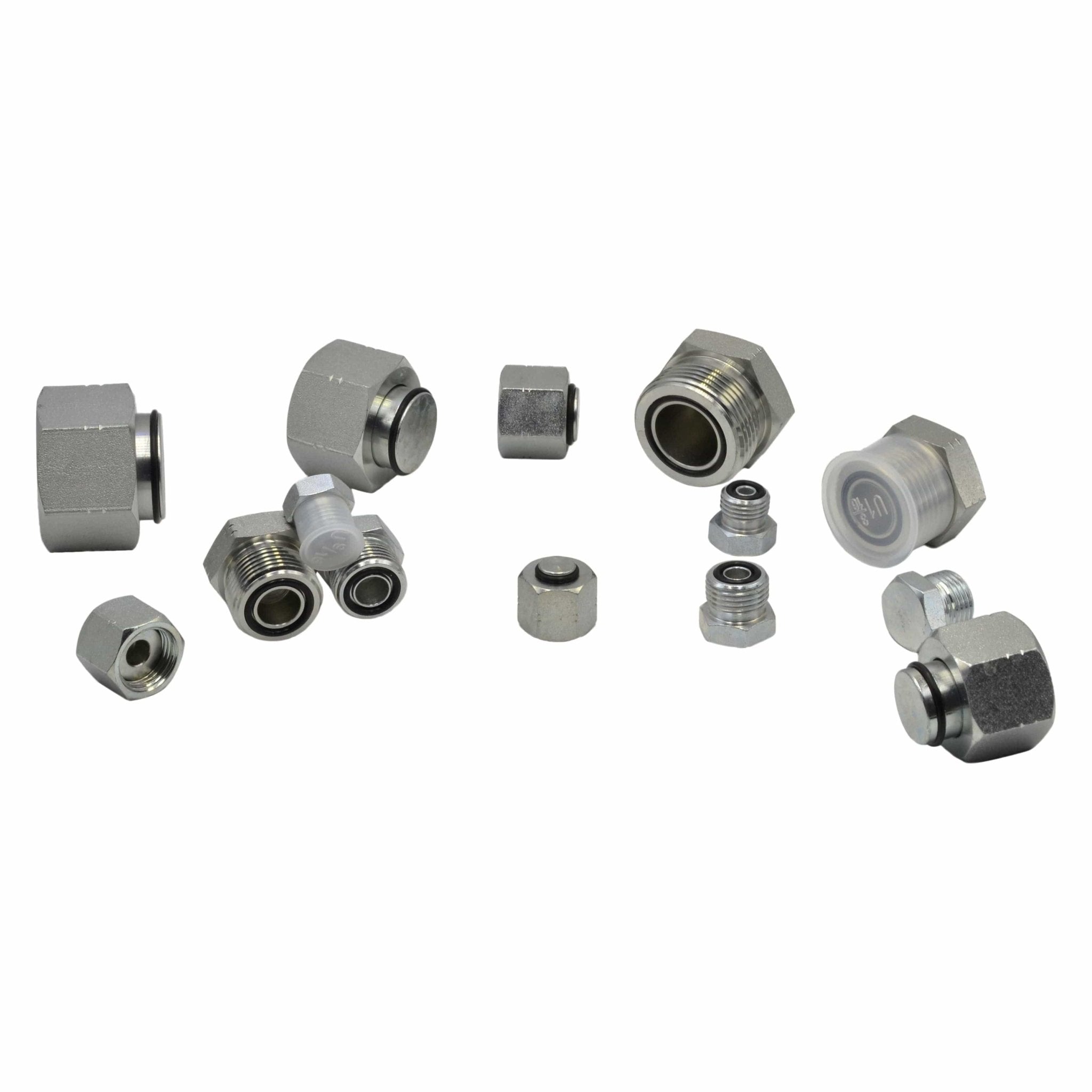 64Pcs ORFS O-Ring Face Seal Hydraulic Blanking Kit - Twin Eagle Imports