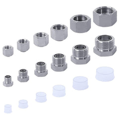 64Pcs ORFS O-Ring Face Seal Hydraulic Blanking Kit - Twin Eagle Imports