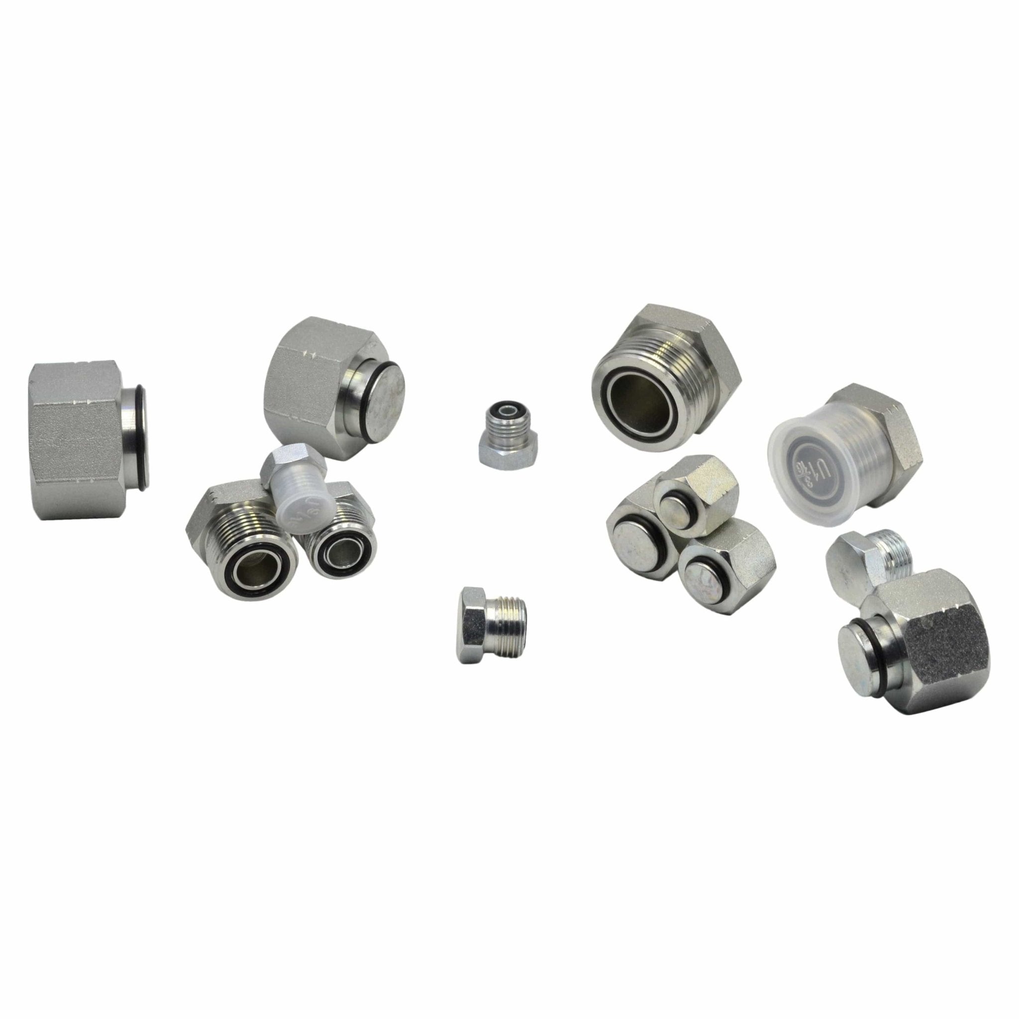 64Pcs ORFS O-Ring Face Seal Hydraulic Blanking Kit - Twin Eagle Imports