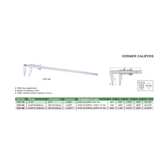 Insize Vernier Caliper 0–40" Range Series 1211-40