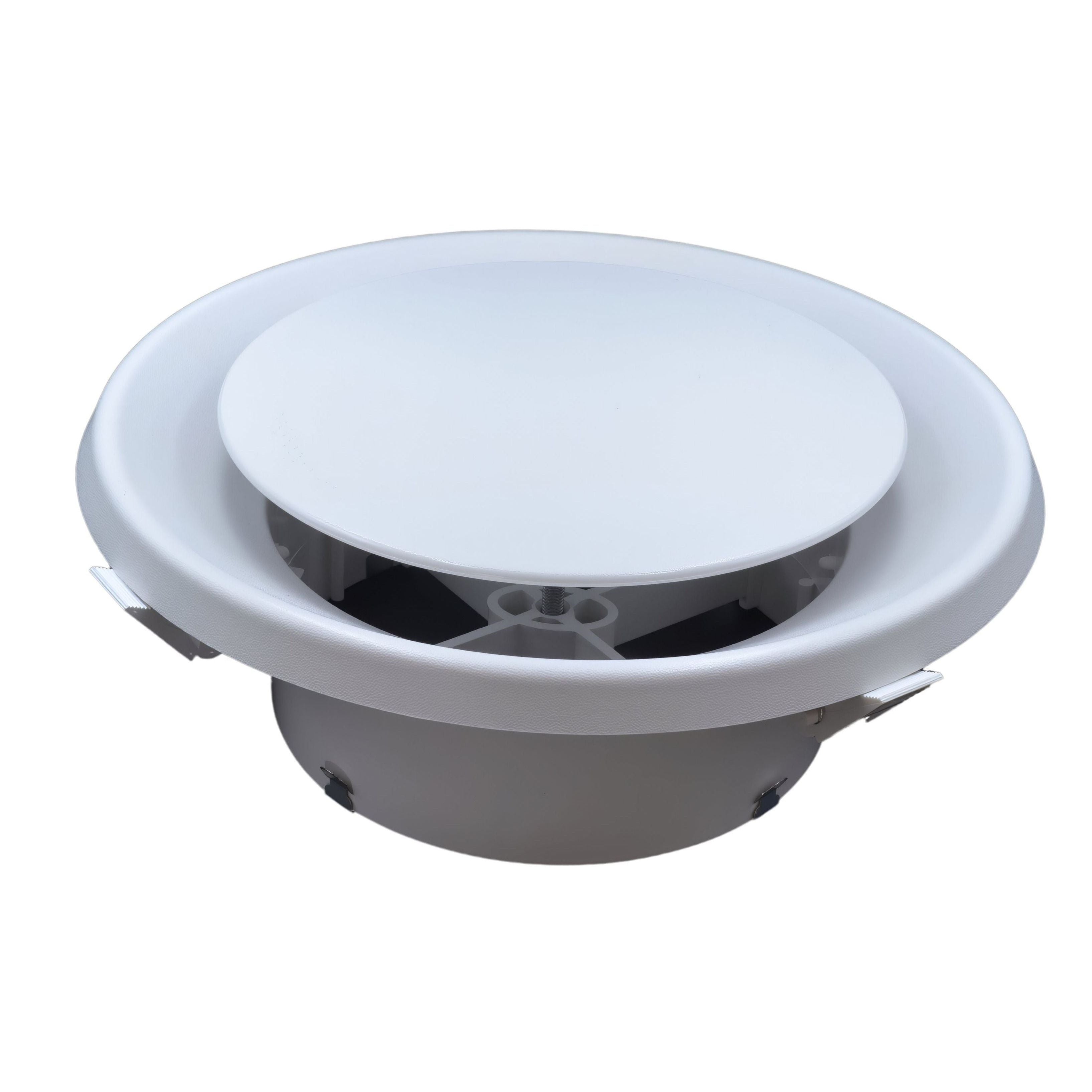 Ductsure PCD250 Plastic Round Ceiling Cone Vent Diffuser