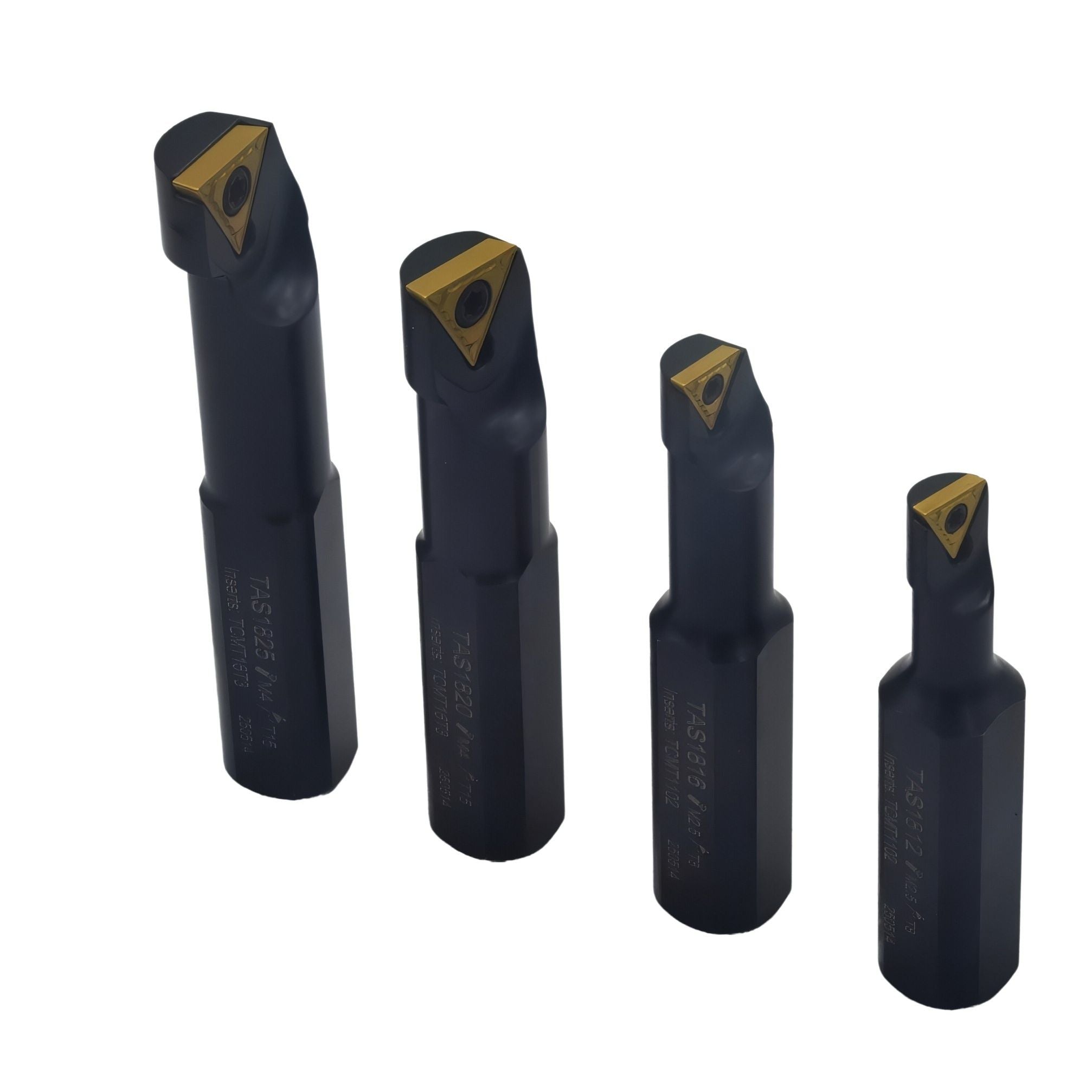 Stubby Indexable Boring Bar 4 Piece Set 18 mm Shank