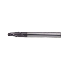 6mm HEPYC Short Series Carbide Ball Nose Slot Drill TIALN Coated - Twin Eagle Imports
