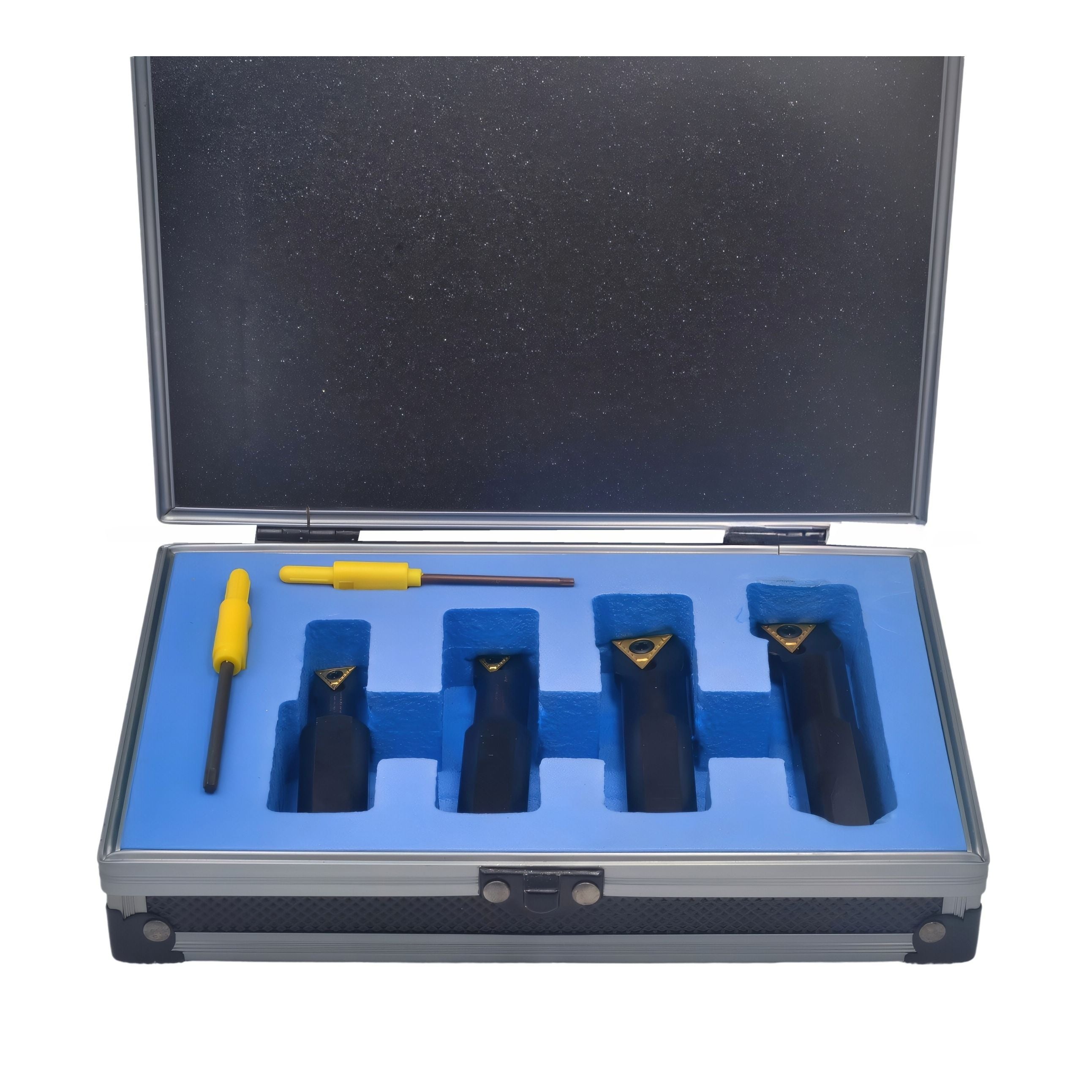 Stubby Indexable Boring Bar 4 Piece Set 18 mm Shank