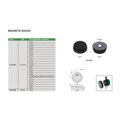 Insize Magnetic Back Ø51.5 mm for Digital Indicators Series 7331-M1