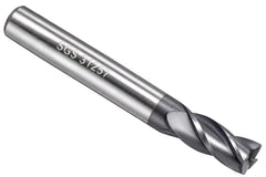 Kyocera SGS 31257 1/4" 4 Flute Ti-NAMITE-A AlTiN Coated Stub Carbide Square End Mill