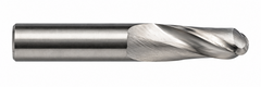 Kyocera SGS 40382 20mm 2 Flute Bright Uncoated Stub Carbide Ball Nose End Mill