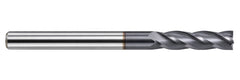 Kyocera SGS 48547 3mm 4 Flute Ti-NAMITE-A AlTiN Coated Carbide Square End Mill