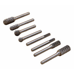 8pc Die Grinder Carbide Burr Kit 1/4 Shank - Twin Eagle Imports
