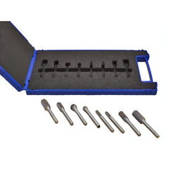 8pc Die Grinder Carbide Burr Kit 1/4 Shank - Twin Eagle Imports