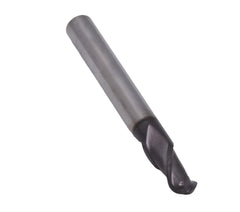 6mm HEPYC Short Series Carbide Ball Nose Slot Drill TIALN Coated