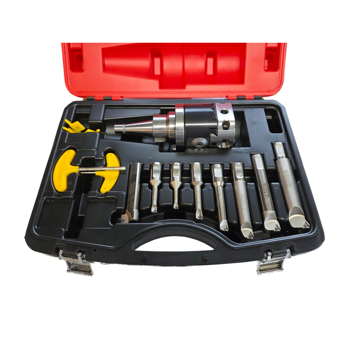NBH2084 Fine Boring Head Set NT30 Tool Holder + 8Pcs 20mm Boring Bar