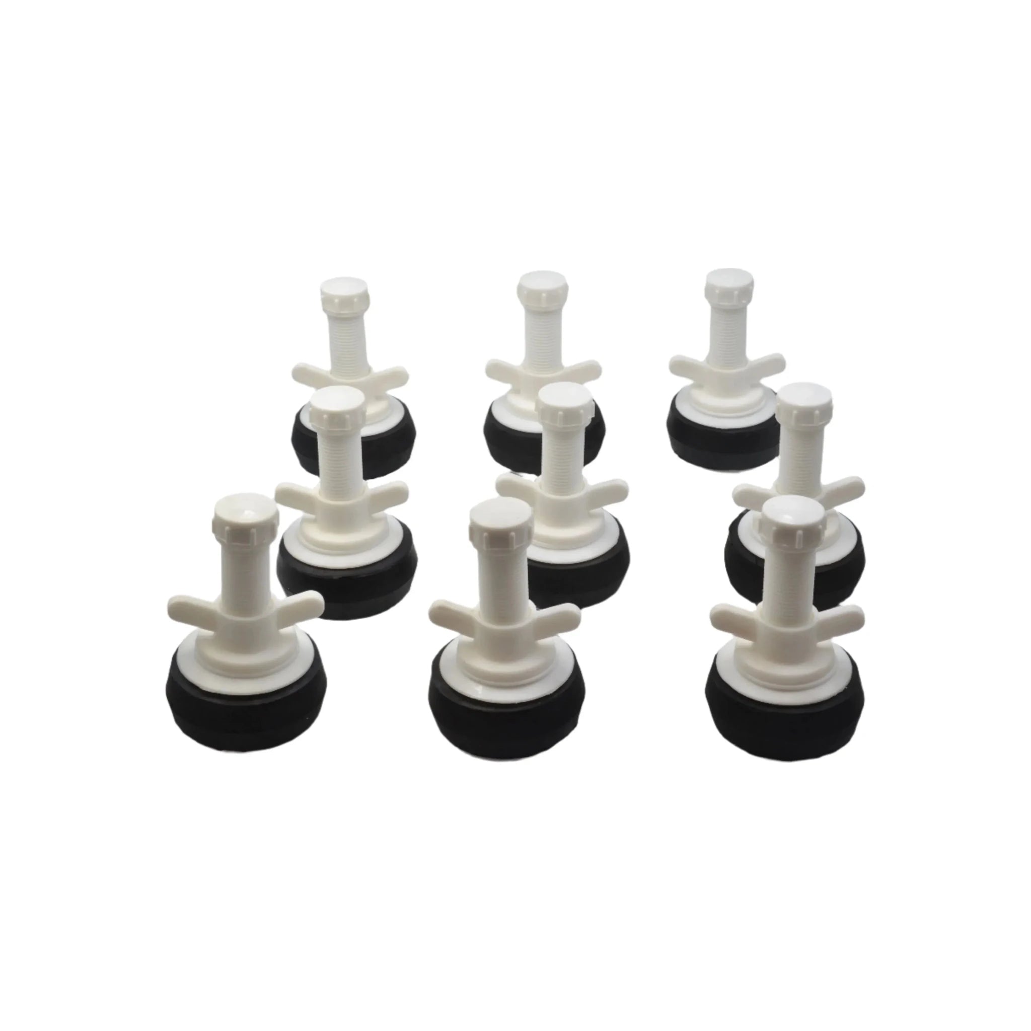 9x Nylon Mechanical Pipe Test Plug Bung with 13mm Bypass 63mm to 76mm - Twin Eagle Imports