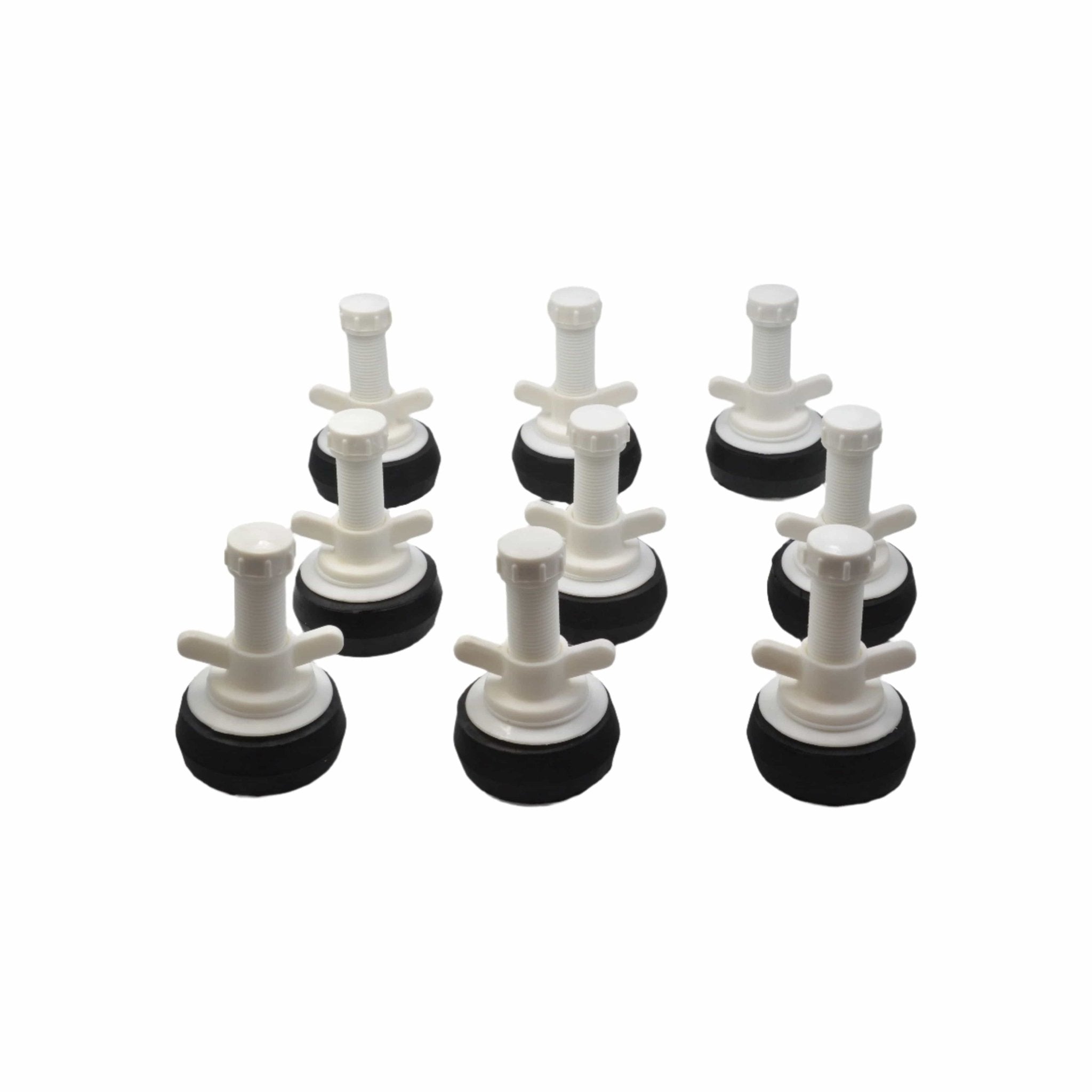 9x Nylon Mechanical Pipe Test Plug Bung with 13mm Bypass 63mm to 76mm - Twin Eagle Imports